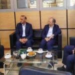 بازدید نماینده گناباد و بجستان از شعبه مشهد بانک توسعه صادرات ایران