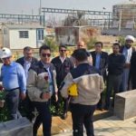 همزمان با روز گرامیداشت شهدا؛  آئین غبار روبی و گلباران یادمان شهدای صنعت، در پتروشیمی فارابی برگزار گردید