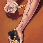 ببینید؛ همه‌مون اینطوری معتاد شدیم!