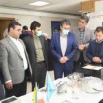 بازدید رئیس هیات عامل و معاونان سازمان از نمایشگاه دستاورد های پژوهشکده میکرو الکترونیک ایران