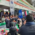 ​تاکید بر حمایت از اقتصاد و مردم در پایگاه بانک صادرات ایران در جشن ۲۲ بهمن