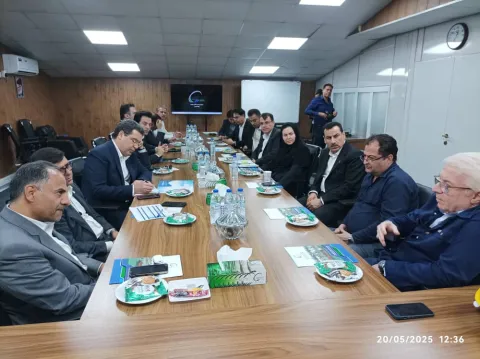 بازدید مدیرعامل بانک تجارت از پروژه الماس ماهشهر