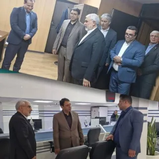 با تأسی به منویات اخير مقام معظم رهبری صورت گرفت؛ بازدید دكتر جوادی، مديرعامل موسسه اعتباري ملل، از واحدهای خدمت رسان صف و ستاد