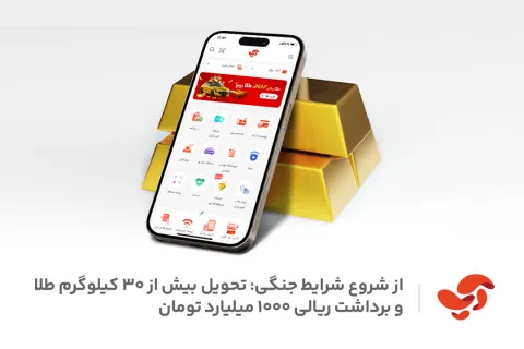 تحویل بیش از ۳۰ کیلوگرم طلا و ۱۰۰۰ میلیارد تومان برداشت ریالی به کاربران اپلیکیشن آپ، از شروع شرایط ...