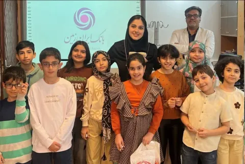برگزاری کارگاه آموزشی «دنیای سه ‌بعدی من» در مرکز آموزش ‌های راهبردی بانک ایران زمین