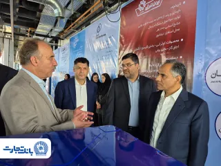 بازدید دکتر اخلاقی از شرکت «کلور ایرانیان شرق»؛ پیمان استراتژیک بانک تجارت و کلوِر با هدف جهش تولید