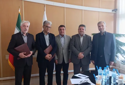برگزاری آیین تکریم و معارفه مدیرکل بیمه ایران در استان زنجان