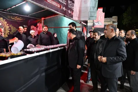 هم زمان با مراسم تشییع و تدفین امام شهید در مشهد صورت گرفت؛ قدردانی معاون توسعه مدیریت و منابع وزارت اقتصاد از موکب بیمه ایران