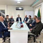 بازدید سرزده رئیس کل بیمه مرکزی از مدیریت بیمه دی مازندران همزمان با معارفه مدیر استان