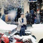 تصویری خاطره‌انگیز از زمستان در طهران قدیم