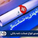 صدور انواع ضمانت نامه بانکی در موسسه اعتباری ملل