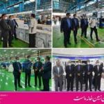 بازدید مدیر منطقه ای بانک ایران زمین از خط تولید محصولات اسنوا