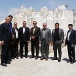 سهم دینی در بازدید از کارخانه گچ سمنان سحر:  هدایت صحیح نقدینگی شاه کلید رونق تولید است