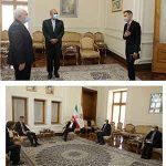 سفیر سوئیس با ظریف خداحافظی کرد